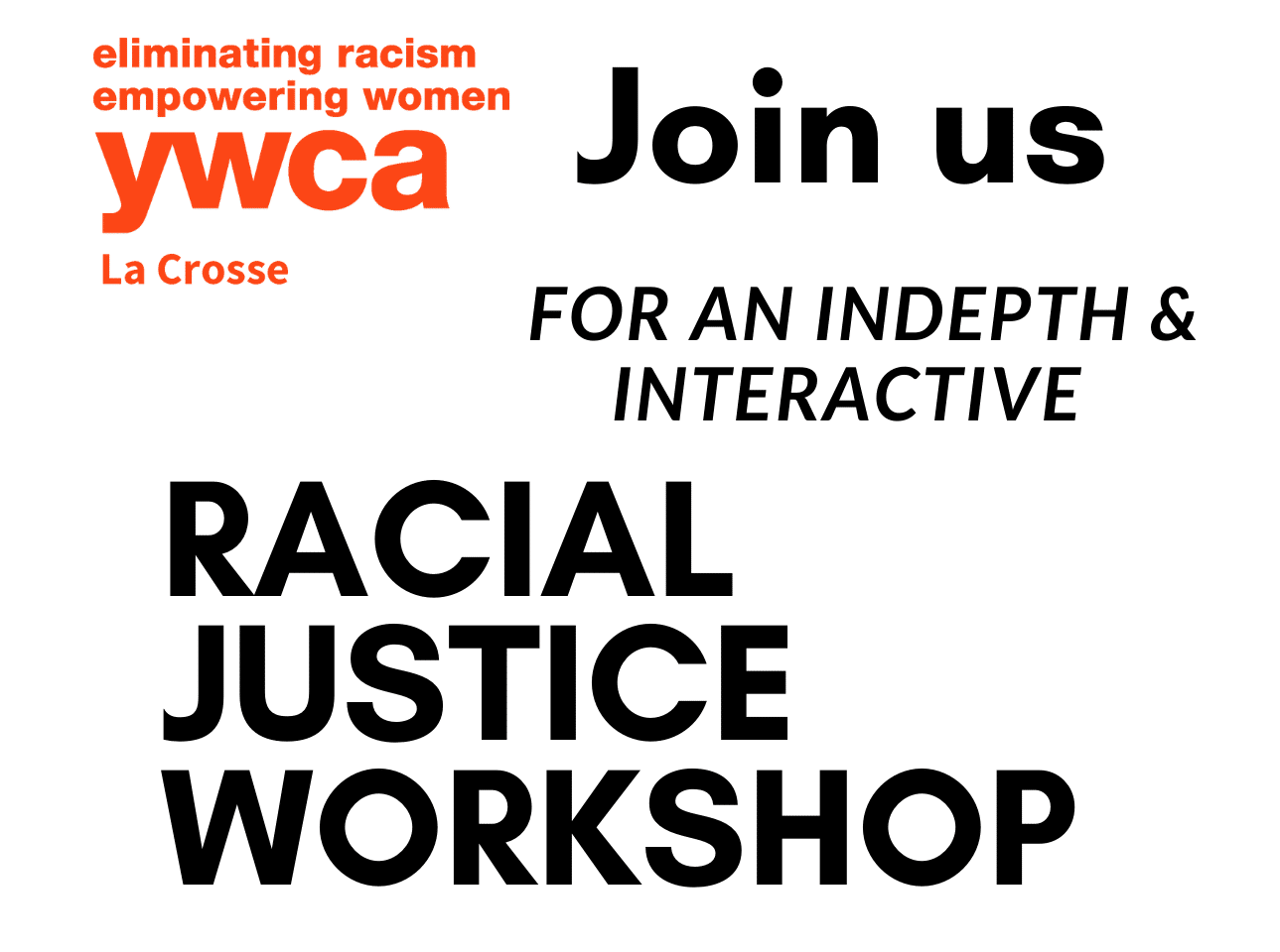 YWCA La Crosse now offers Racial Justice The Greater La