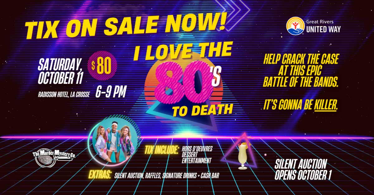 event-80s I love the 80's event banner
